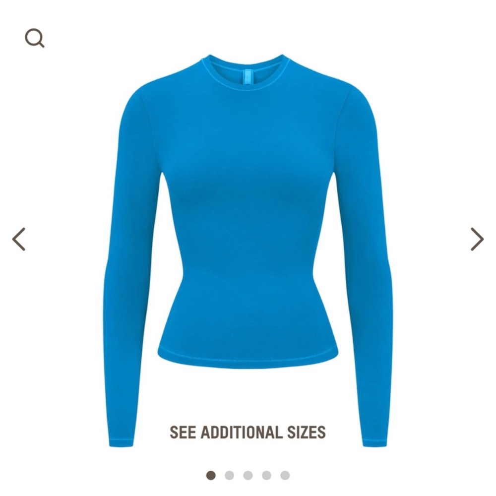 SKIMS cotton jersey long sleeve